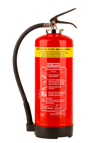 Gloria ÜL 6 Übungsfeuerlöscher Übungslöscher Feuerlöscher